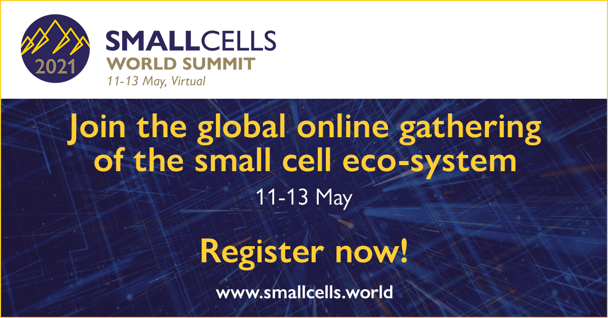 Join arQana at Small Cells World Summit 2021