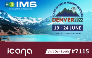 iCana is at IMS2022, Denver, 19-24 June. Visit our Booth #7115
