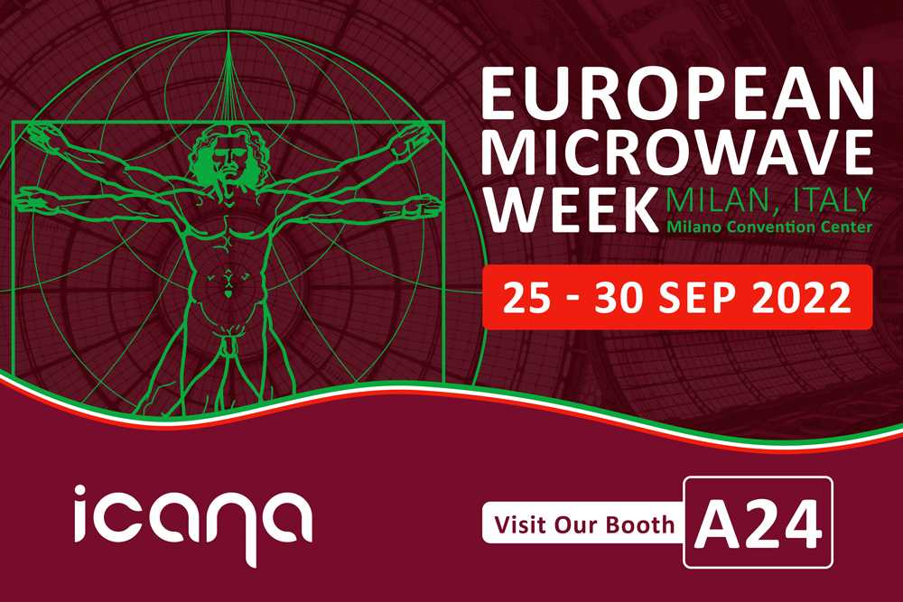 iCana is at EuMW, Milan, Italy, 25-30 September 2022. Visit our Booth #A24