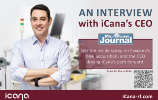 Executive Interview: Glenn Vandevoorde, CEO, iCana Ltd - Microwave Journal - 16 August 2022