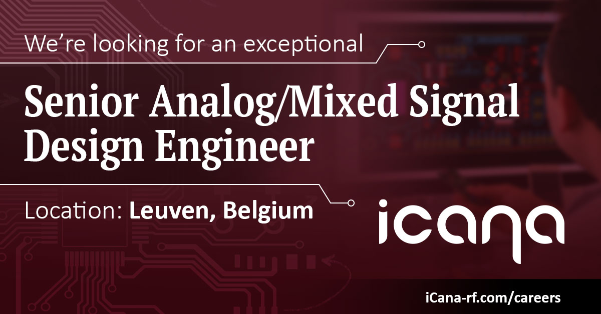 Senior Analog Mixed Signal Design Engineer ICana