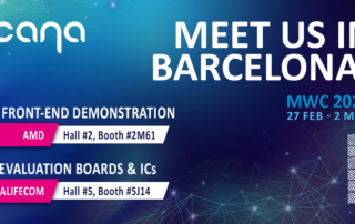 Meet iCana team at MWC 2023 in Barcelona (27 Feb - 2 Mar)