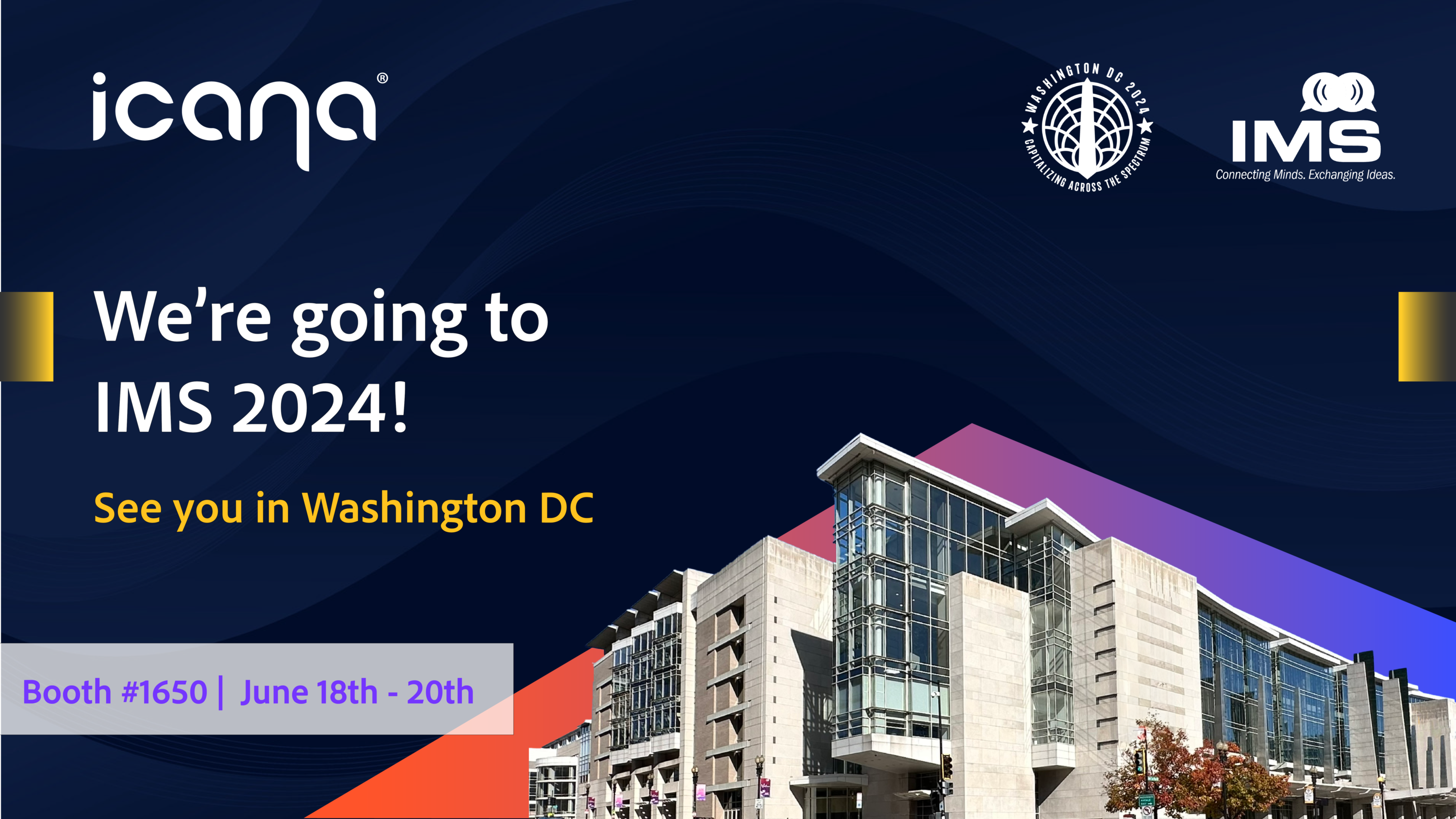 Join iCana at IMS 2024 in Washington DC!